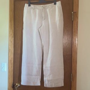 Eddie Bauer size 16 linen pants